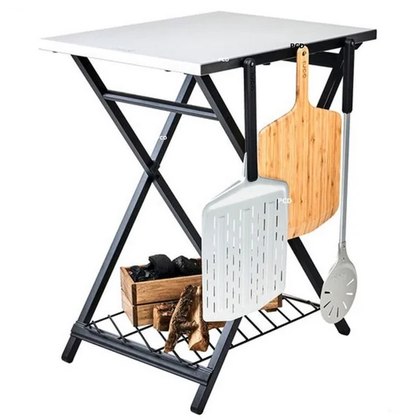 Pack Promo Four A Pizza Multi Combustible Portable Ooni Karu 12G Et Table Pliante