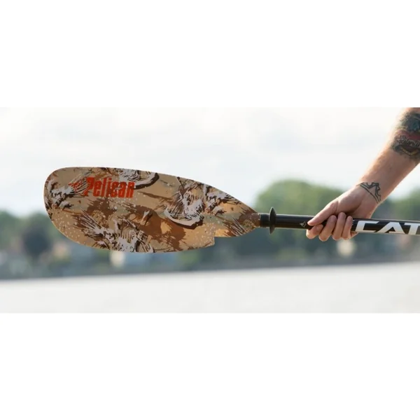 Pagaie kayak Pelican Catch reglable camouflage - fibre - 2 parties - 250 cm