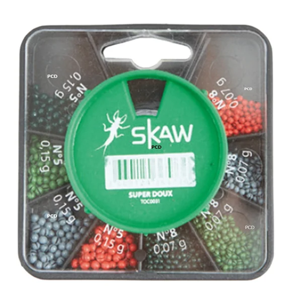 Plombs De Tête Skaw En Assortiment Boite De 8 Cases