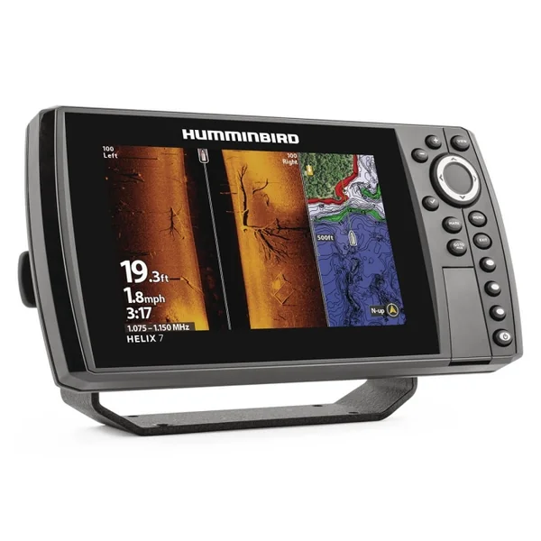 Sondeur GPS Humminbird Hélix 7 G4N CHIRP MEGA SI + Sonde 140/240/455/800/1200 KHz