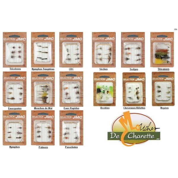 Sélection Mouches JMC Tricolores