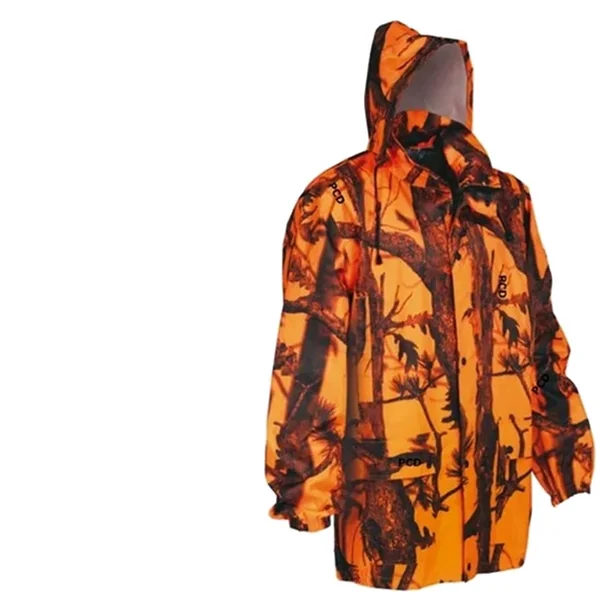 Veste De Pluie Homme Percussion Renfort Ghost Camo Blaze & Black