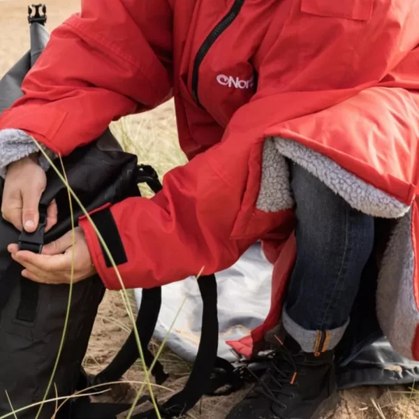 Veste Northcore Beach Basha Sport Rouge